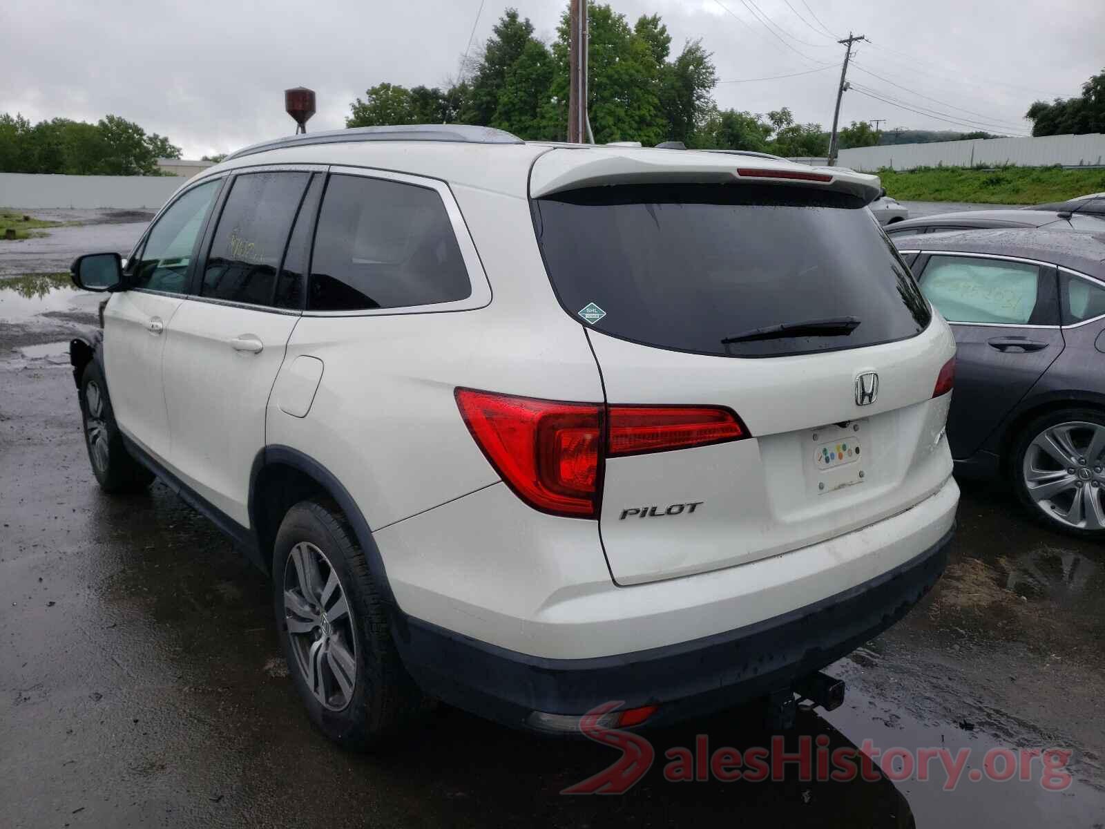 5FNYF6H77GB039038 2016 HONDA PILOT