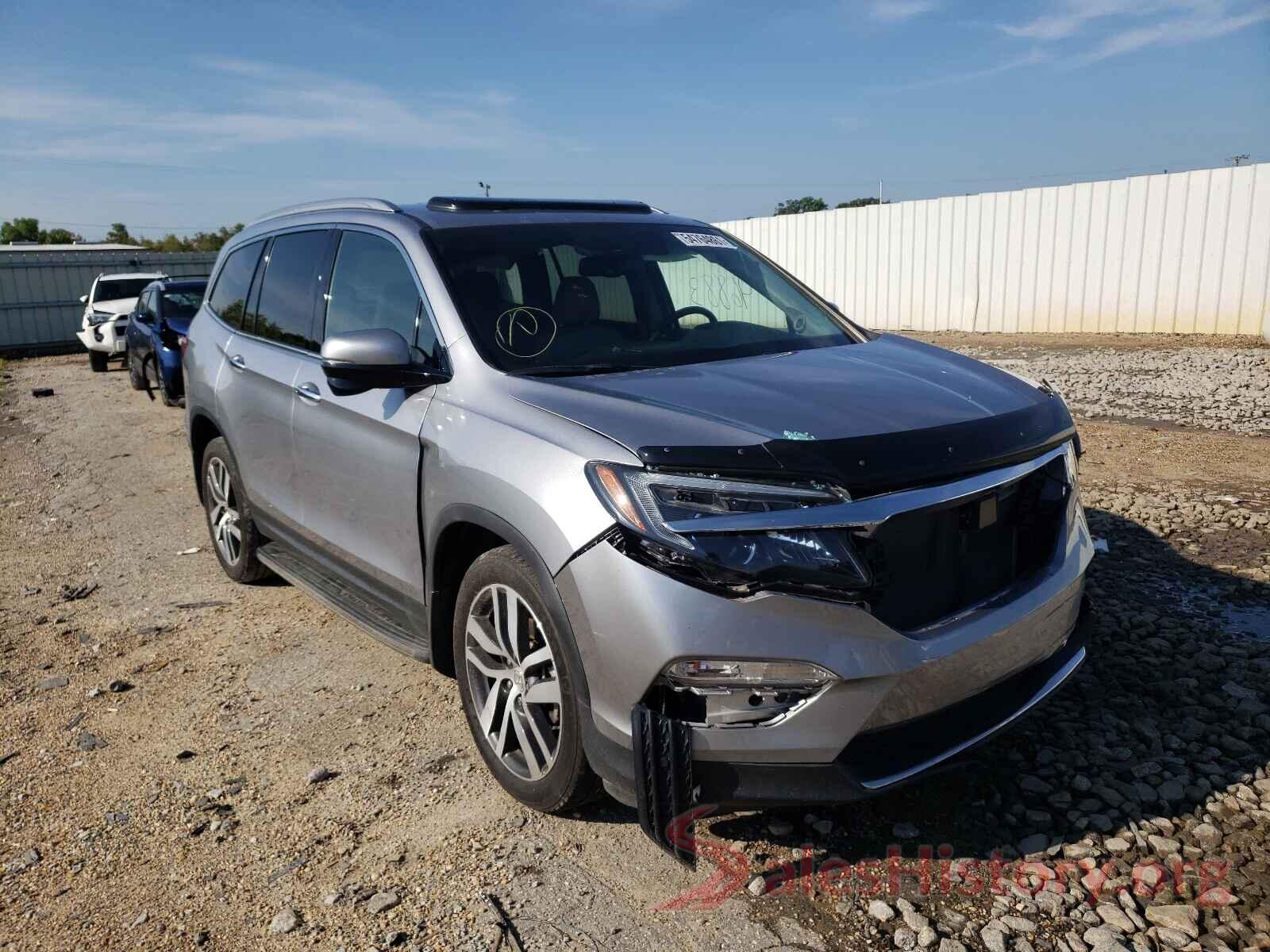 5FNYF6H97GB117142 2016 HONDA PILOT