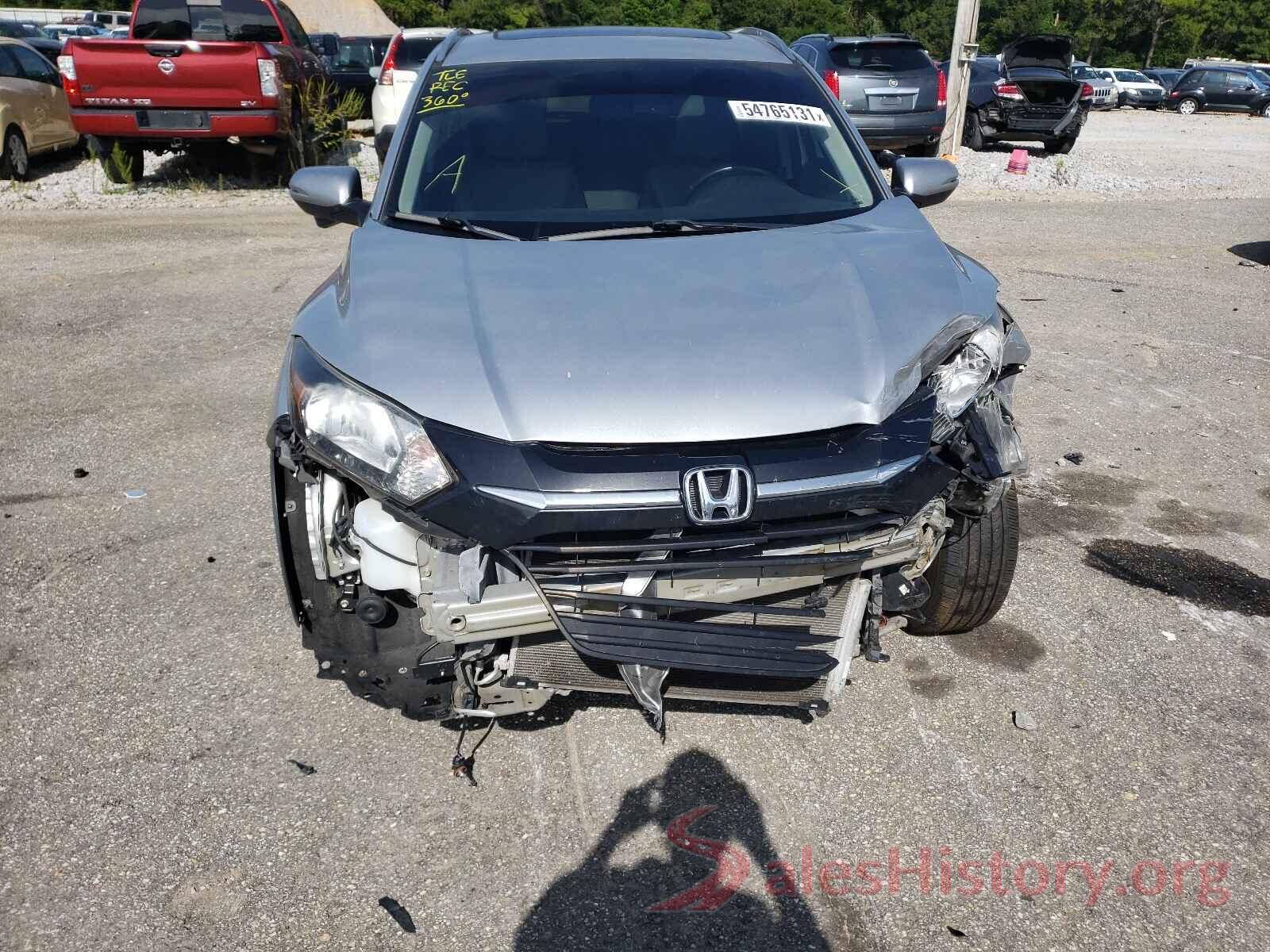 3CZRU5H79GM726886 2016 HONDA HR-V