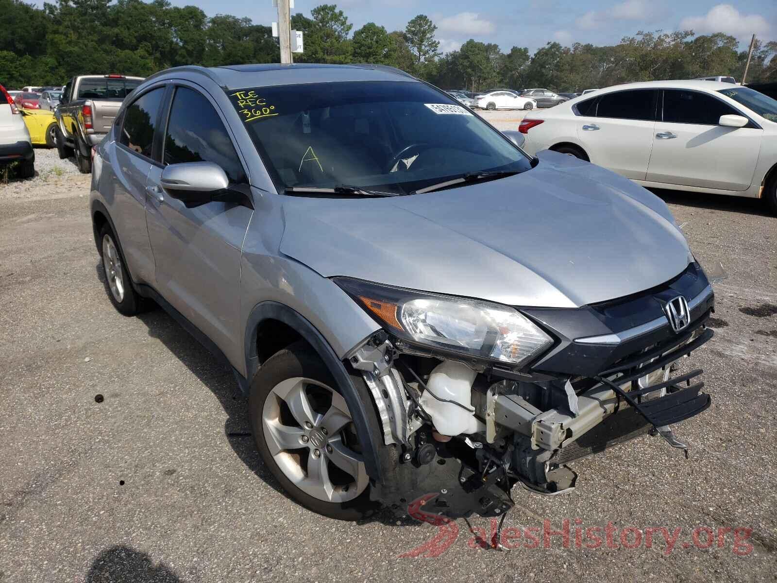 3CZRU5H79GM726886 2016 HONDA HR-V