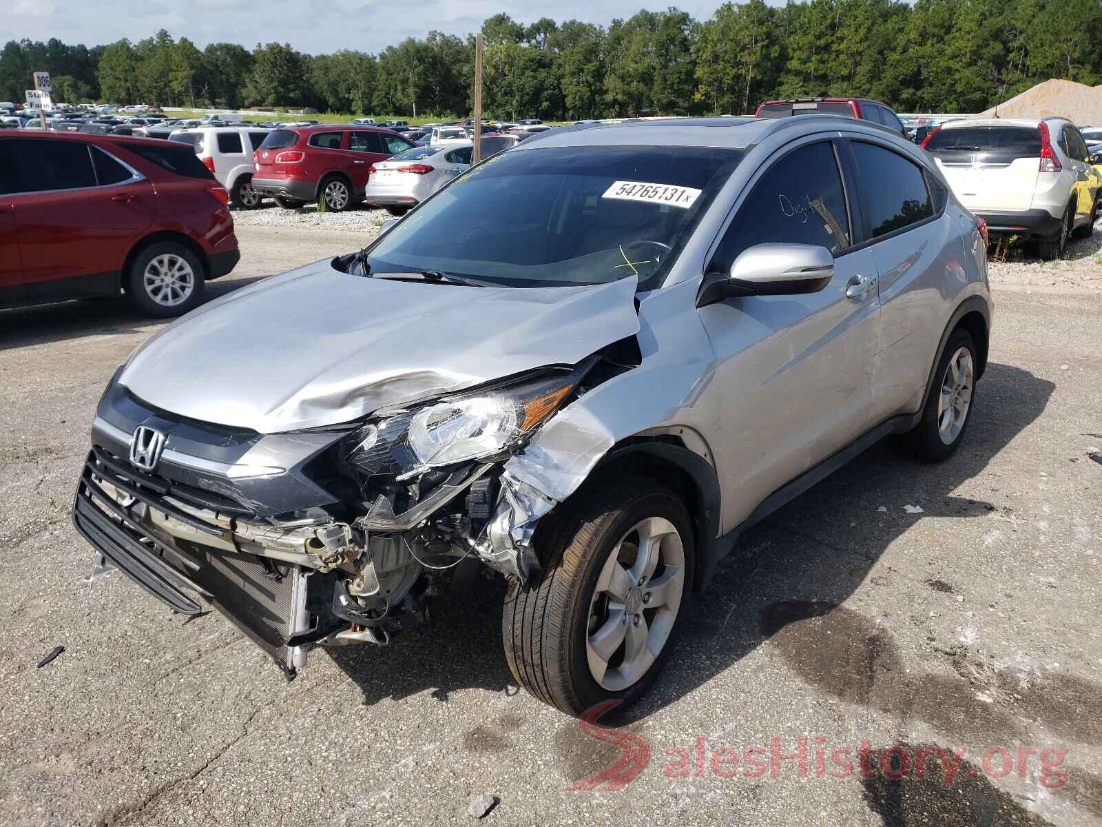 3CZRU5H79GM726886 2016 HONDA HR-V