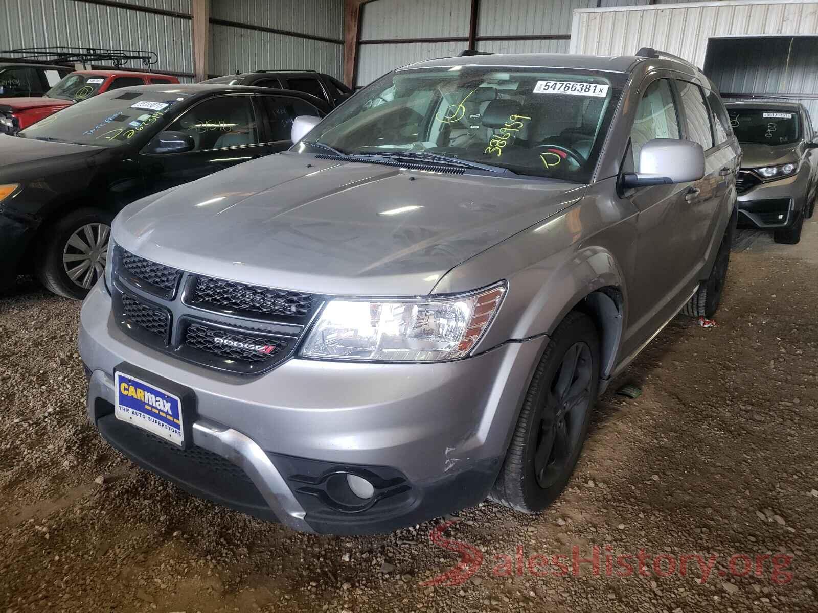 3C4PDDGGXJT386959 2018 DODGE JOURNEY