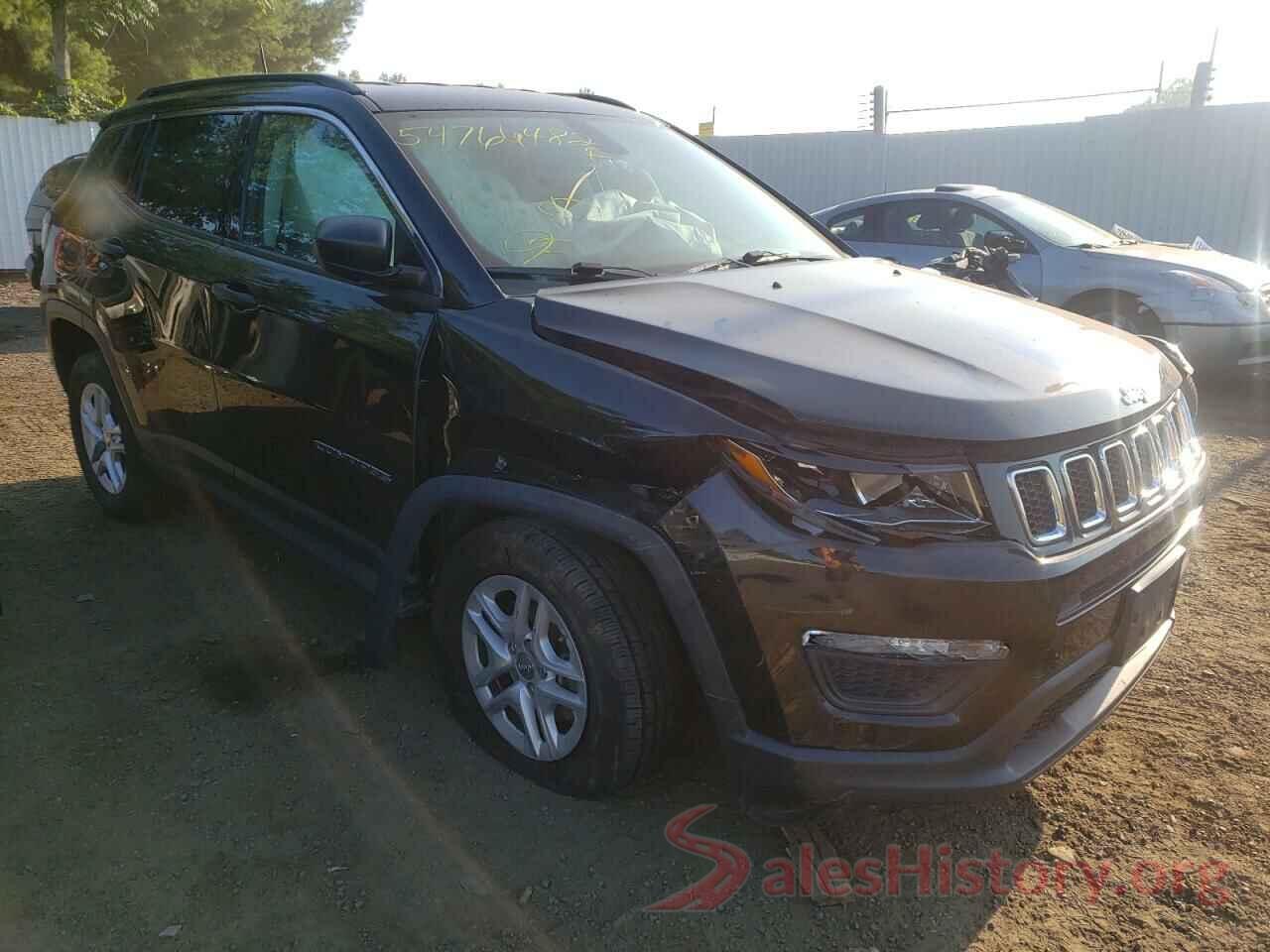 3C4NJDAB4KT641197 2019 JEEP COMPASS