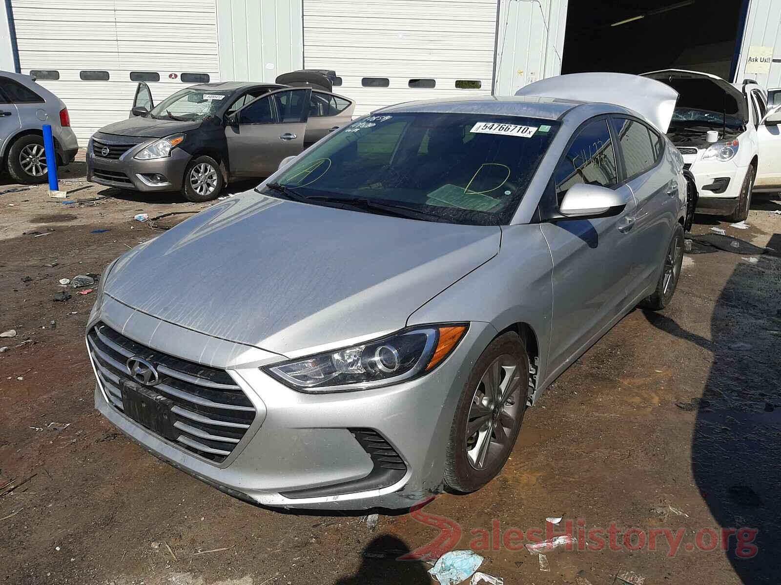 5NPD84LF5JH267852 2018 HYUNDAI ELANTRA