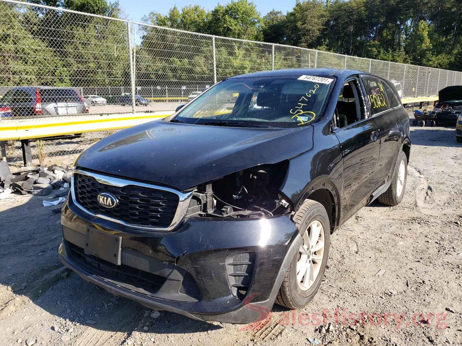 5XYPGDA39KG571414 2019 KIA SORENTO