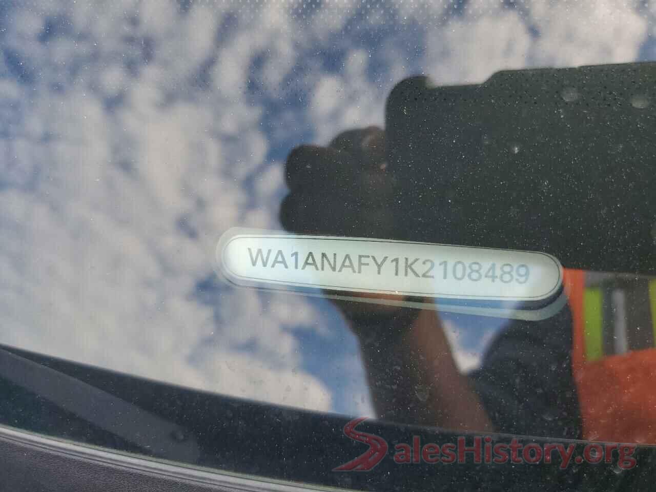 WA1ANAFY1K2108489 2019 AUDI Q5