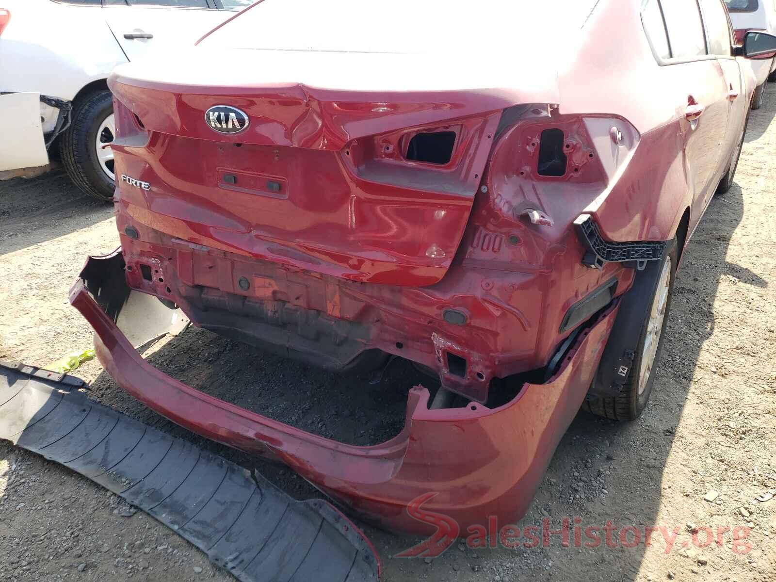 KNAFX4A62G5558619 2016 KIA FORTE