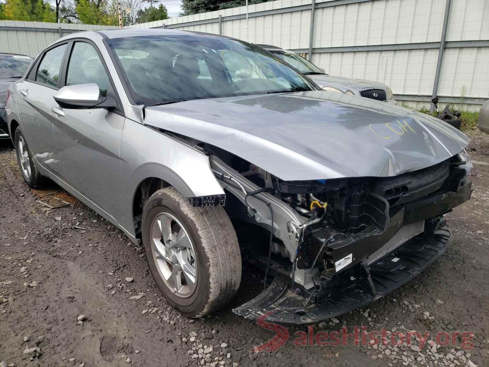 5NPLL4AG0MH046914 2021 HYUNDAI ELANTRA