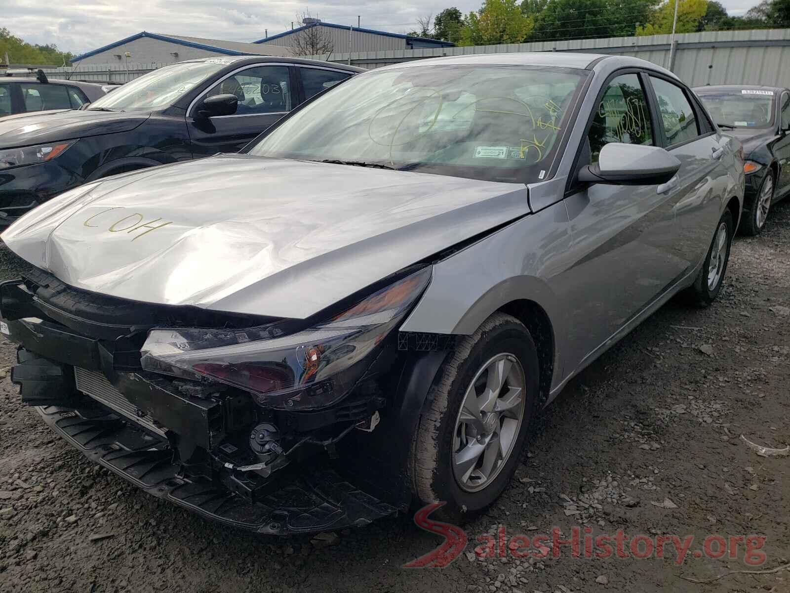 5NPLL4AG0MH046914 2021 HYUNDAI ELANTRA