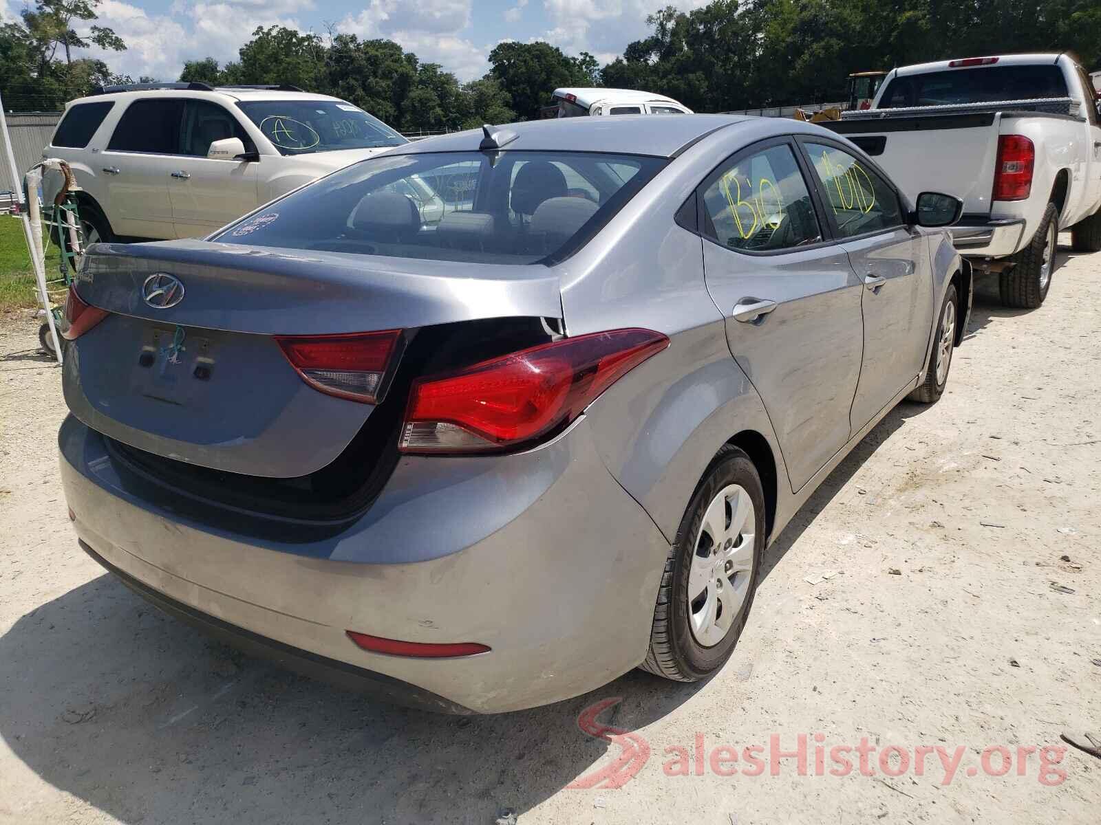 5NPDH4AE3GH752333 2016 HYUNDAI ELANTRA