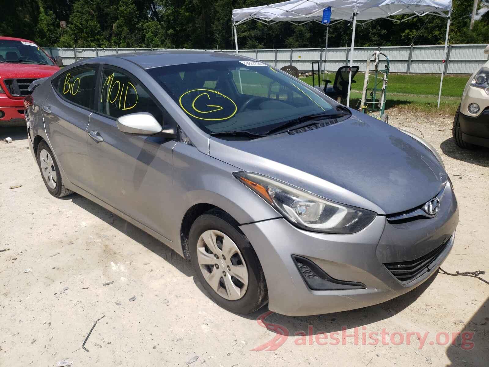 5NPDH4AE3GH752333 2016 HYUNDAI ELANTRA