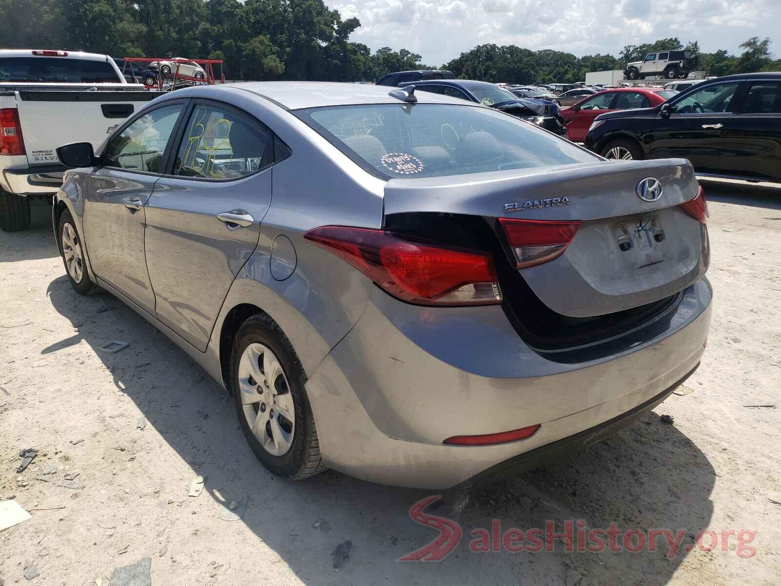 5NPDH4AE3GH752333 2016 HYUNDAI ELANTRA