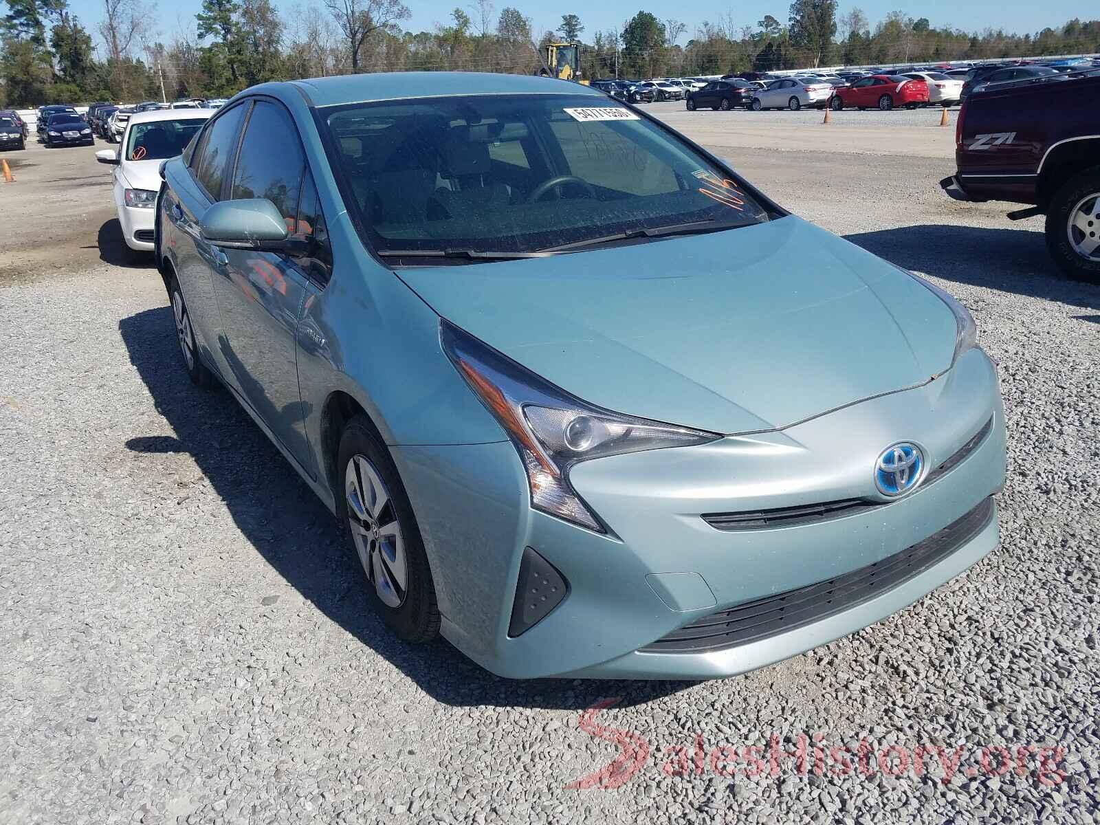 JTDKARFU3G3017887 2016 TOYOTA PRIUS