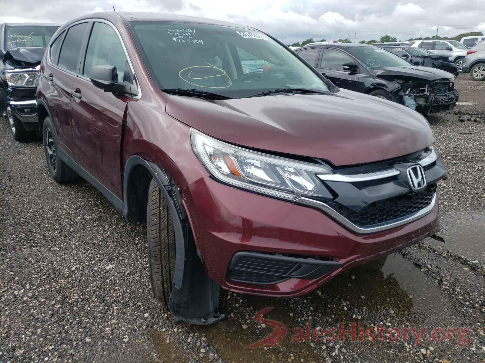 2HKRM3H46GH545184 2016 HONDA CRV