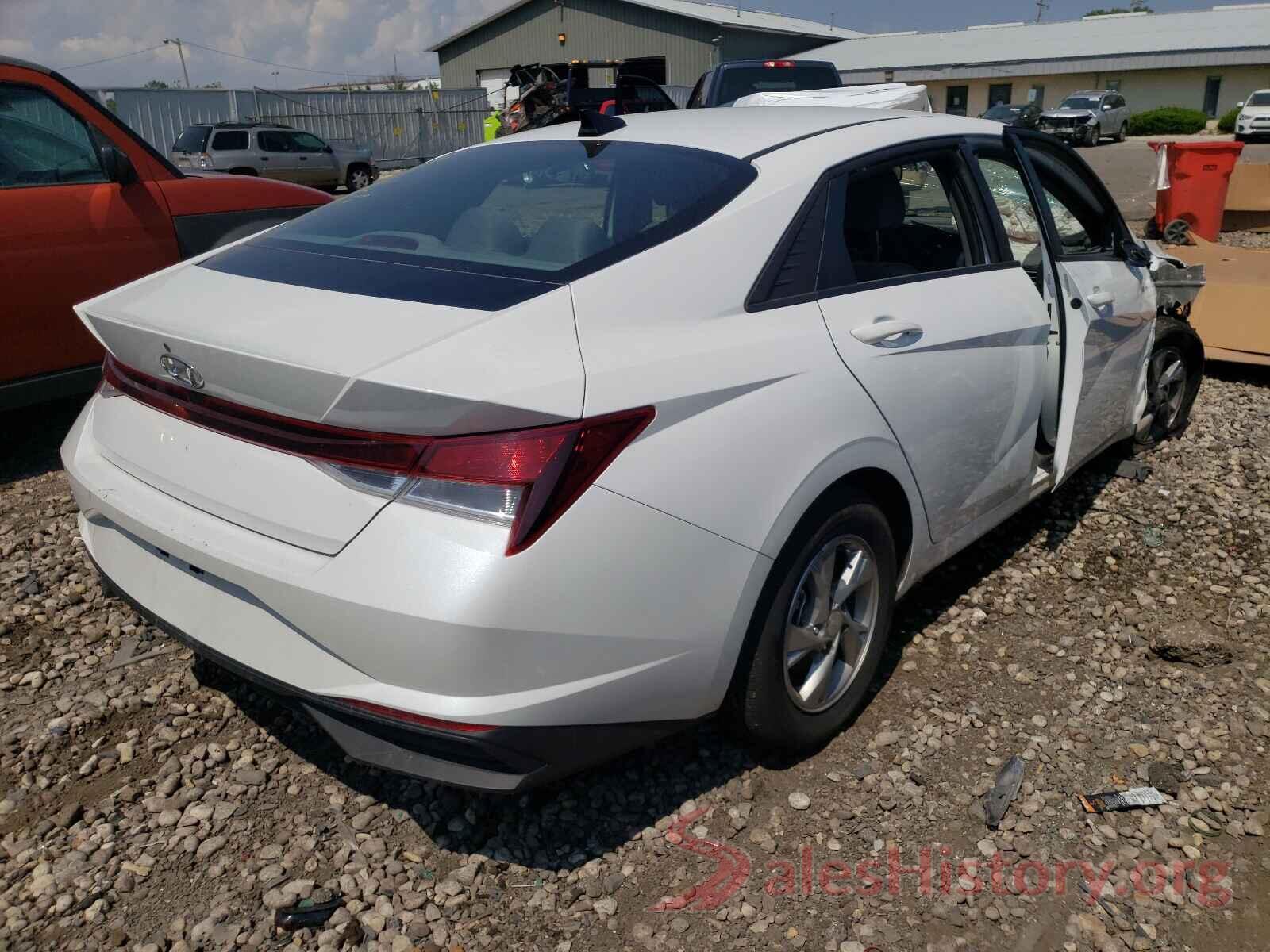 5NPLL4AG7MH043296 2021 HYUNDAI ELANTRA