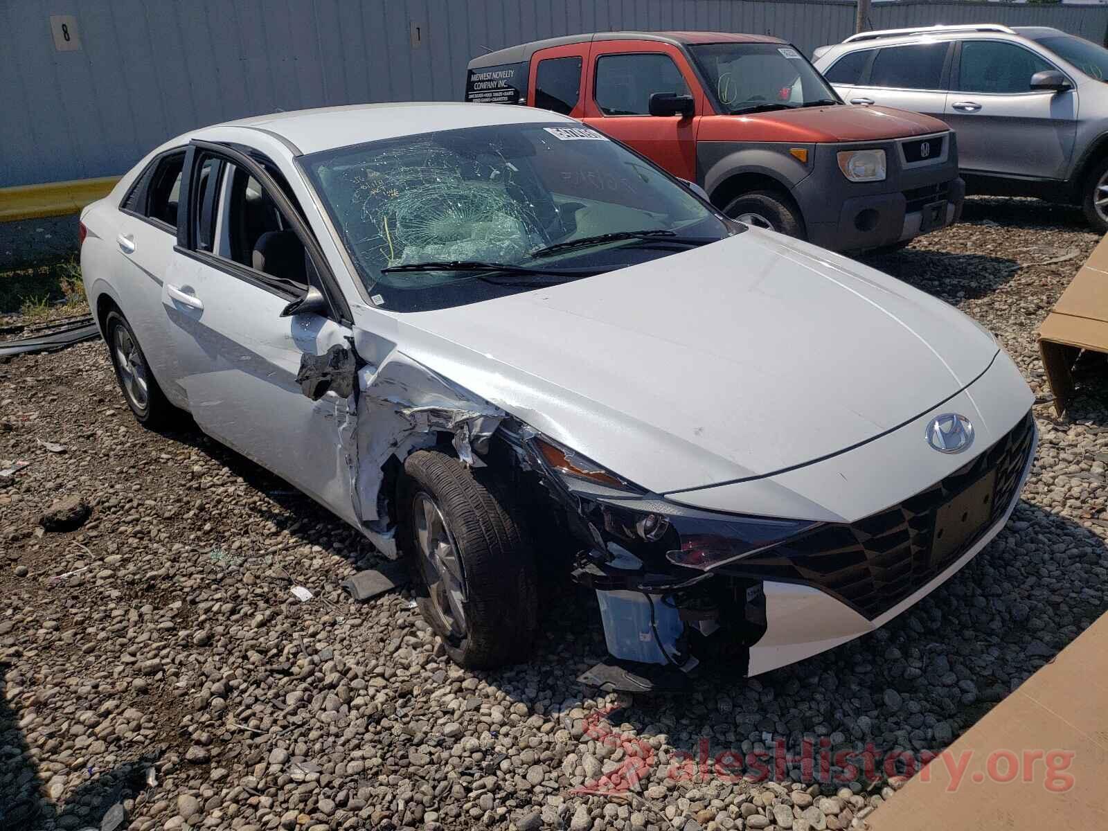 5NPLL4AG7MH043296 2021 HYUNDAI ELANTRA