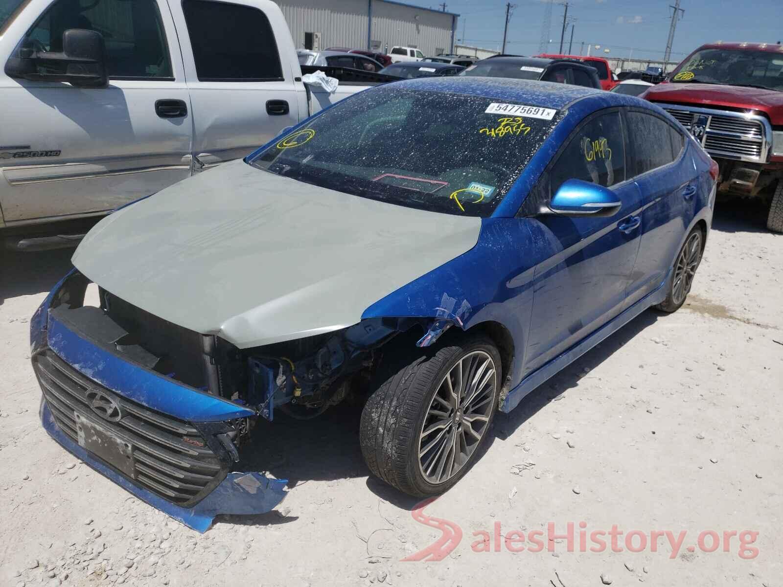 KMHD04LB8HU318955 2017 HYUNDAI ELANTRA