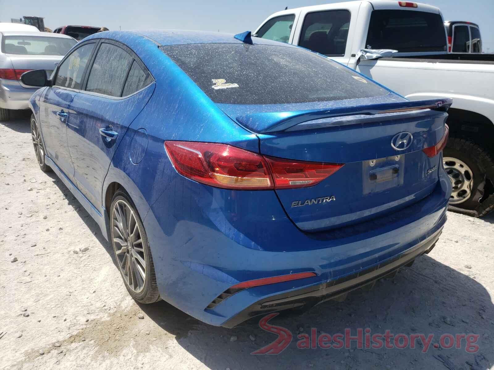 KMHD04LB8HU318955 2017 HYUNDAI ELANTRA