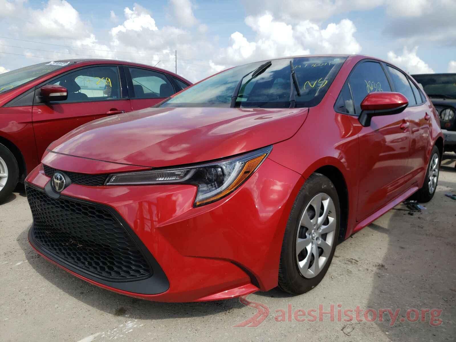 5YFEPRAE7LP101532 2020 TOYOTA COROLLA