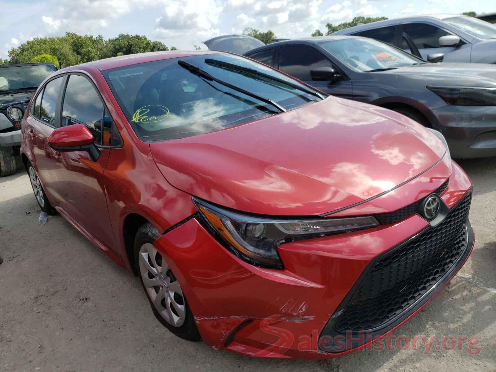 5YFEPRAE7LP101532 2020 TOYOTA COROLLA