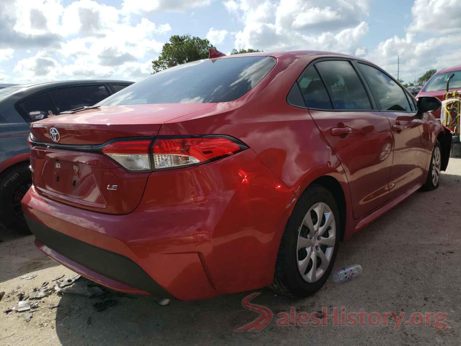 5YFEPRAE7LP101532 2020 TOYOTA COROLLA