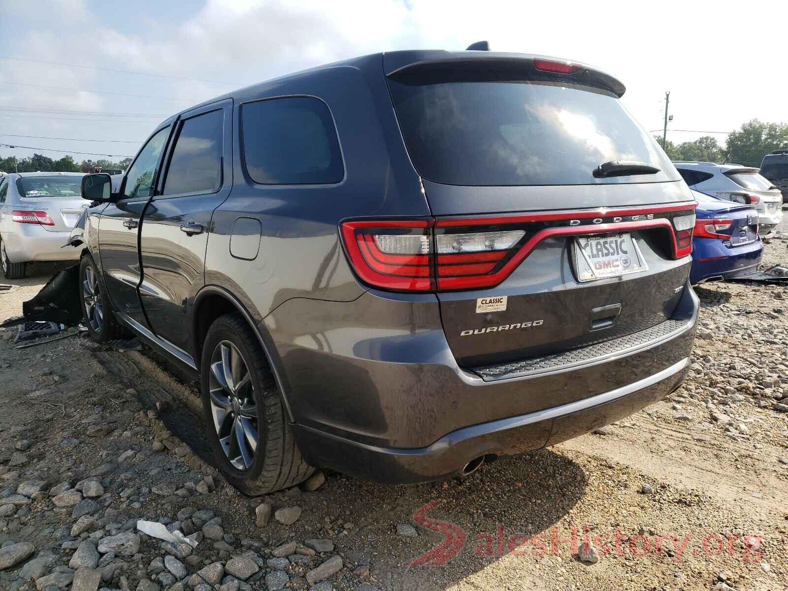 1C4RDHDG0HC944392 2017 DODGE DURANGO