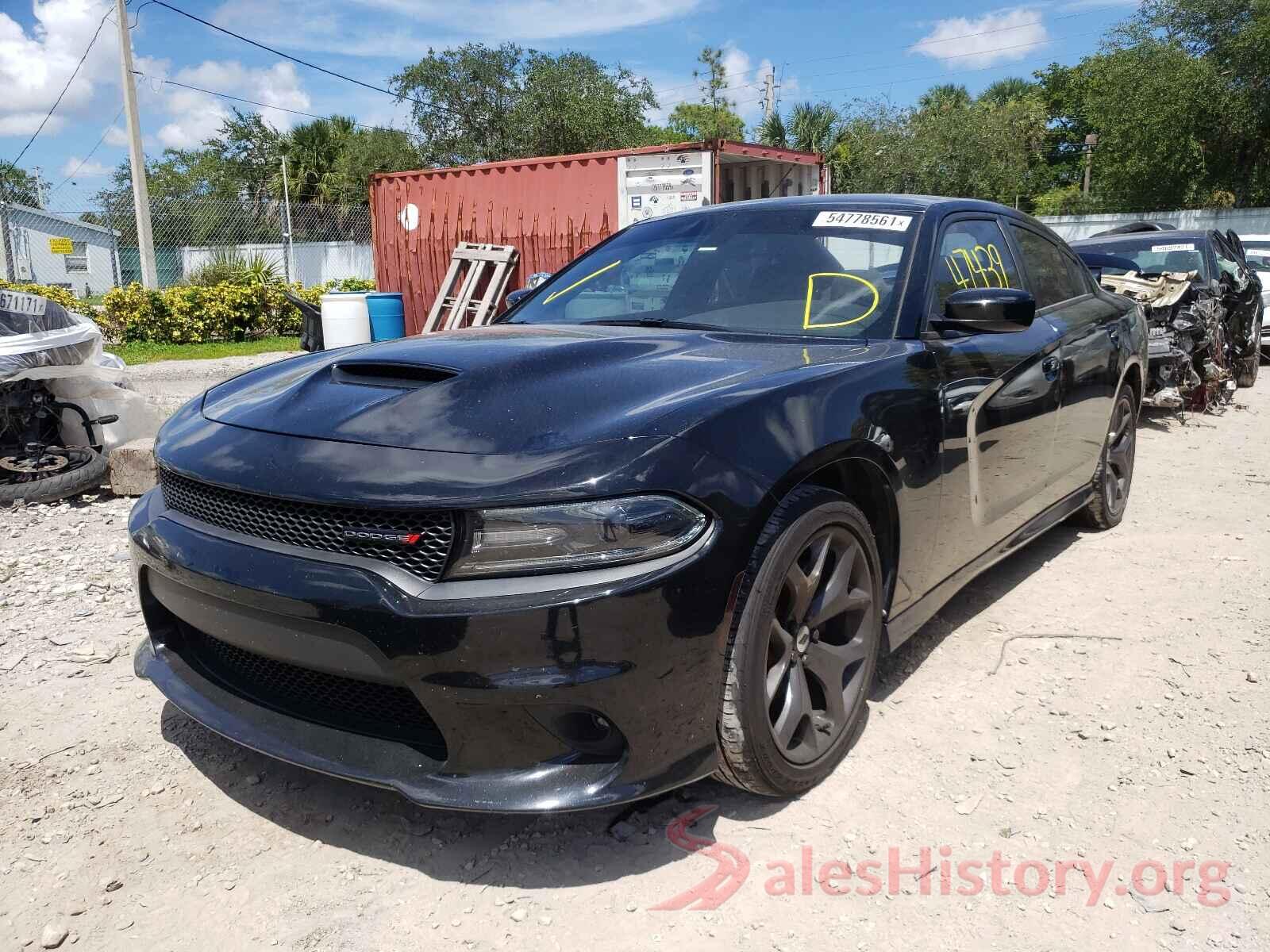 2C3CDXHG1KH565565 2019 DODGE CHARGER