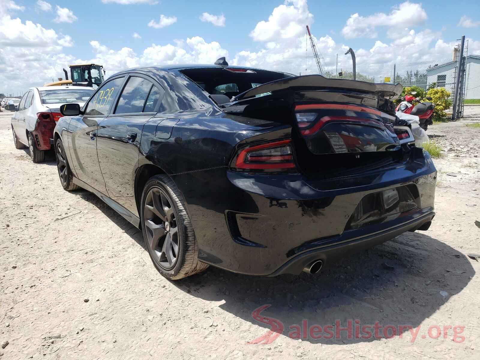 2C3CDXHG1KH565565 2019 DODGE CHARGER