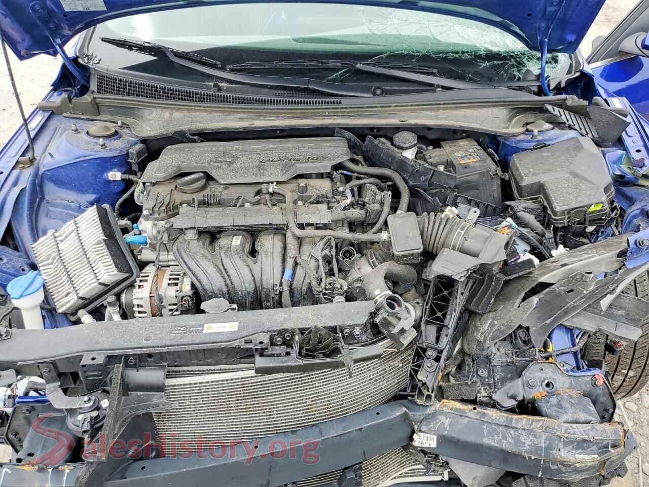 2025 HYUNDAI ELANTRA VIN KMHLS4DG8SU859169, VIN plate