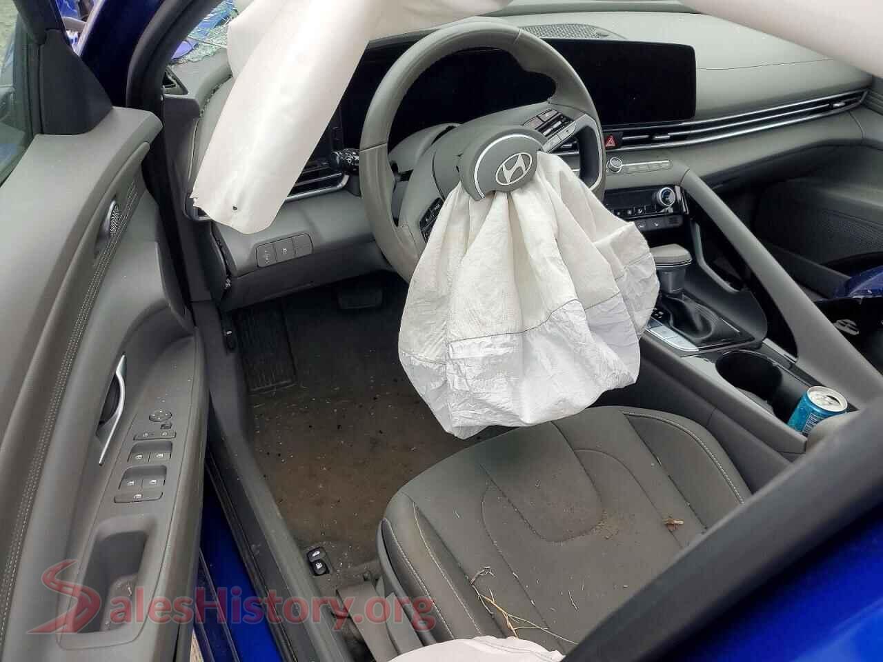 2025 HYUNDAI ELANTRA VIN KMHLS4DG8SU859169, interior dashboard