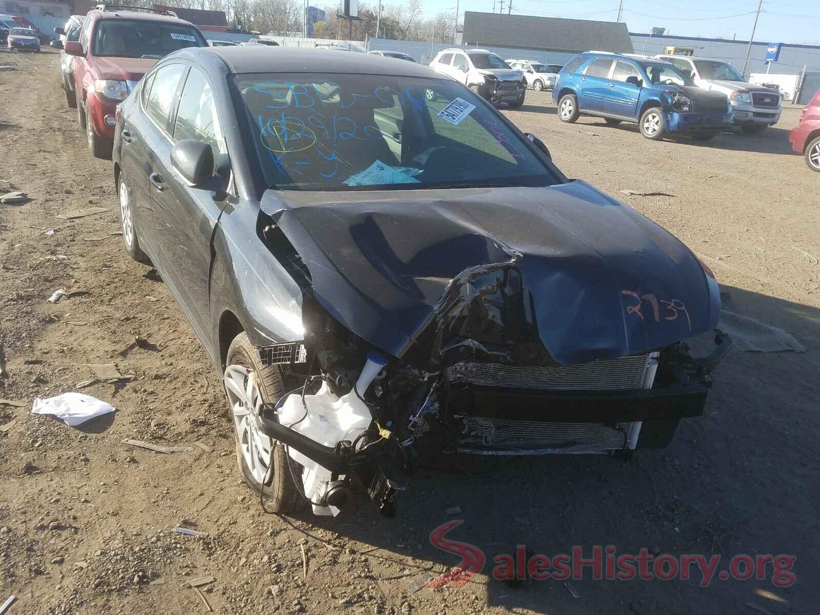 5NPD74LF1KH422739 2019 HYUNDAI ELANTRA