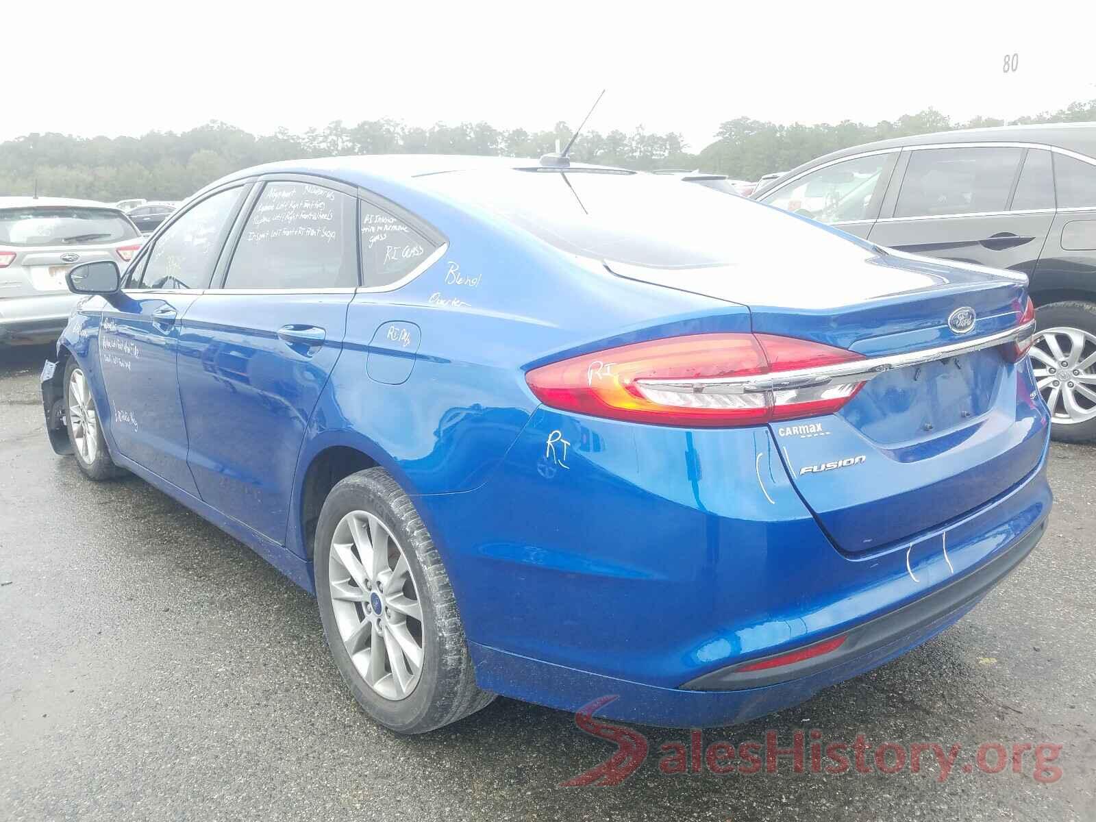 3FA6P0H72HR183832 2017 FORD FUSION