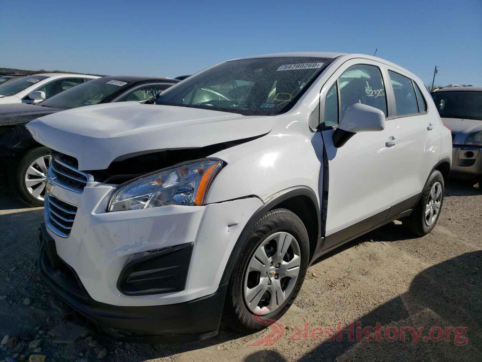 3GNCJKSBXGL254839 2016 CHEVROLET TRAX