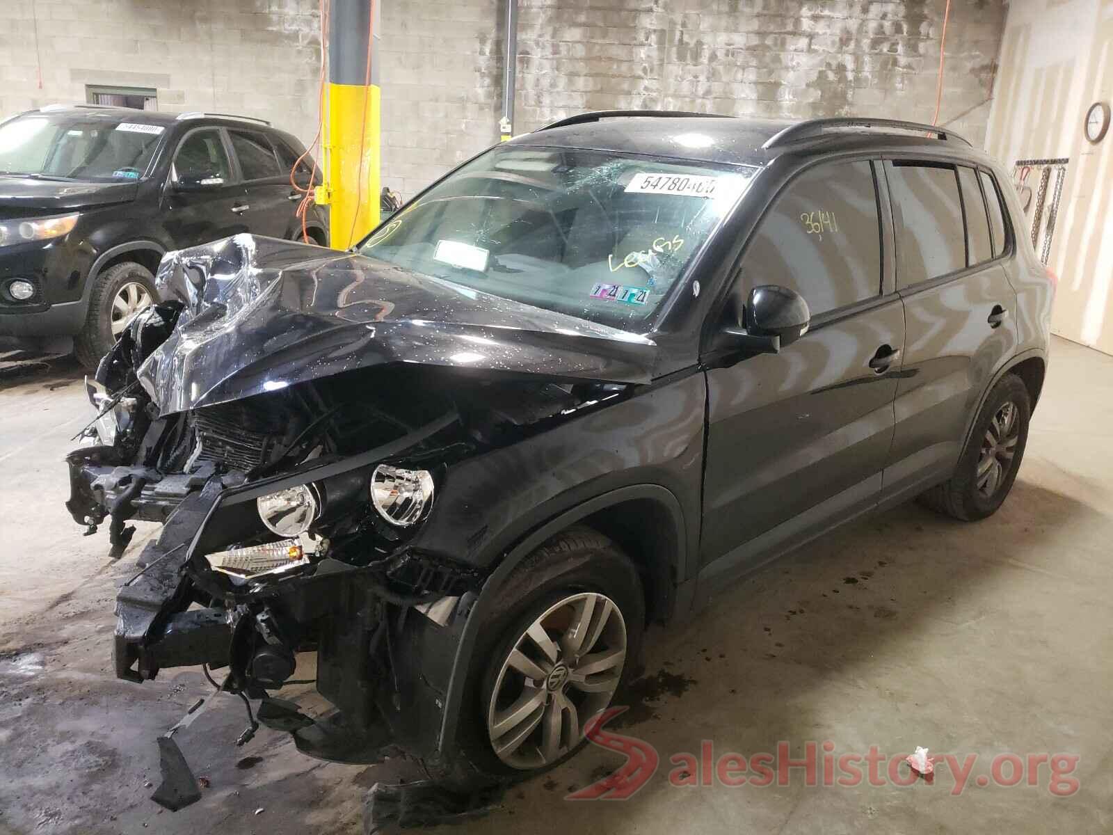 WVGBV7AX1HK028819 2017 VOLKSWAGEN TIGUAN