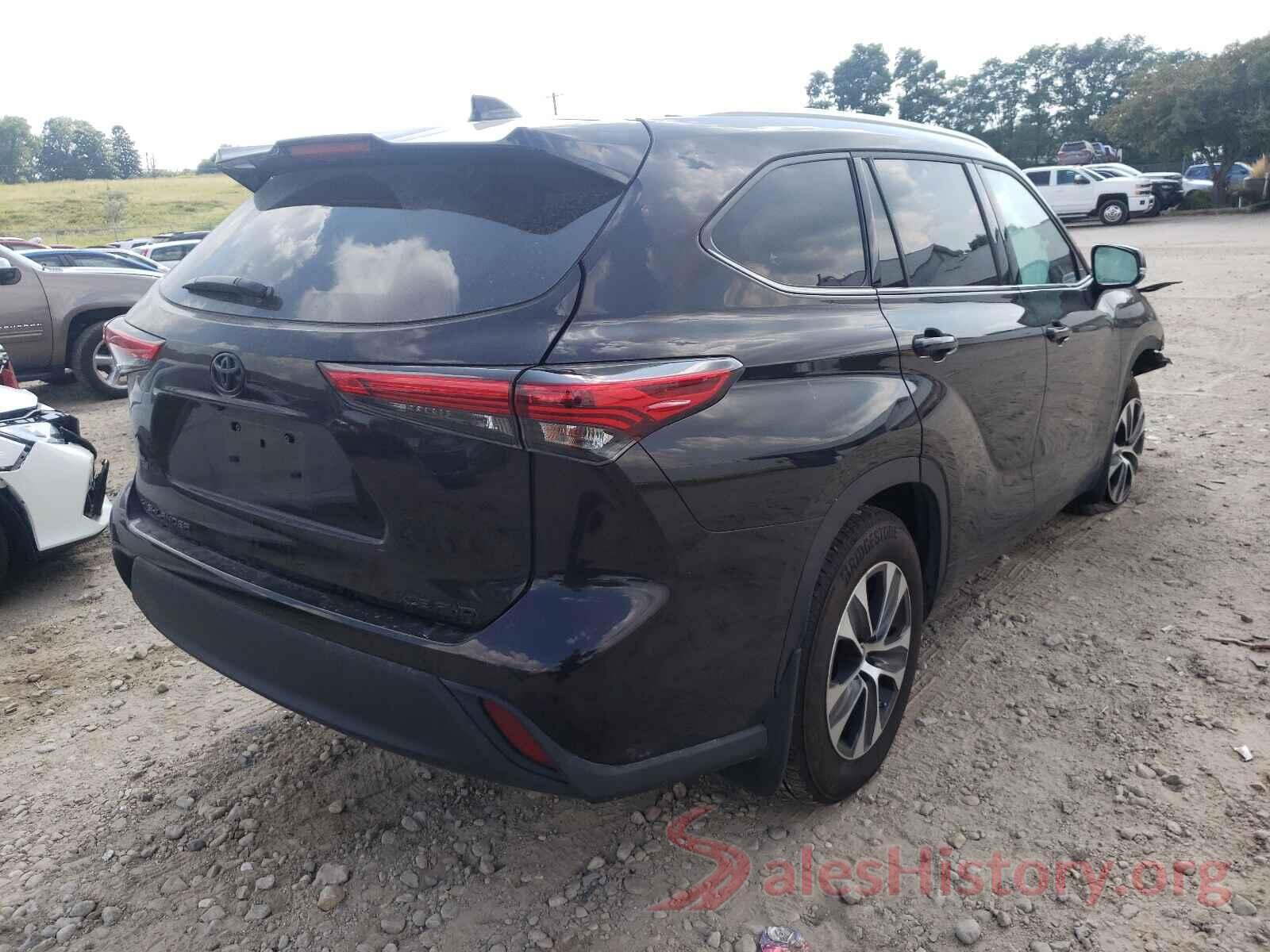 5TDHZRBH8MS077038 2021 TOYOTA HIGHLANDER