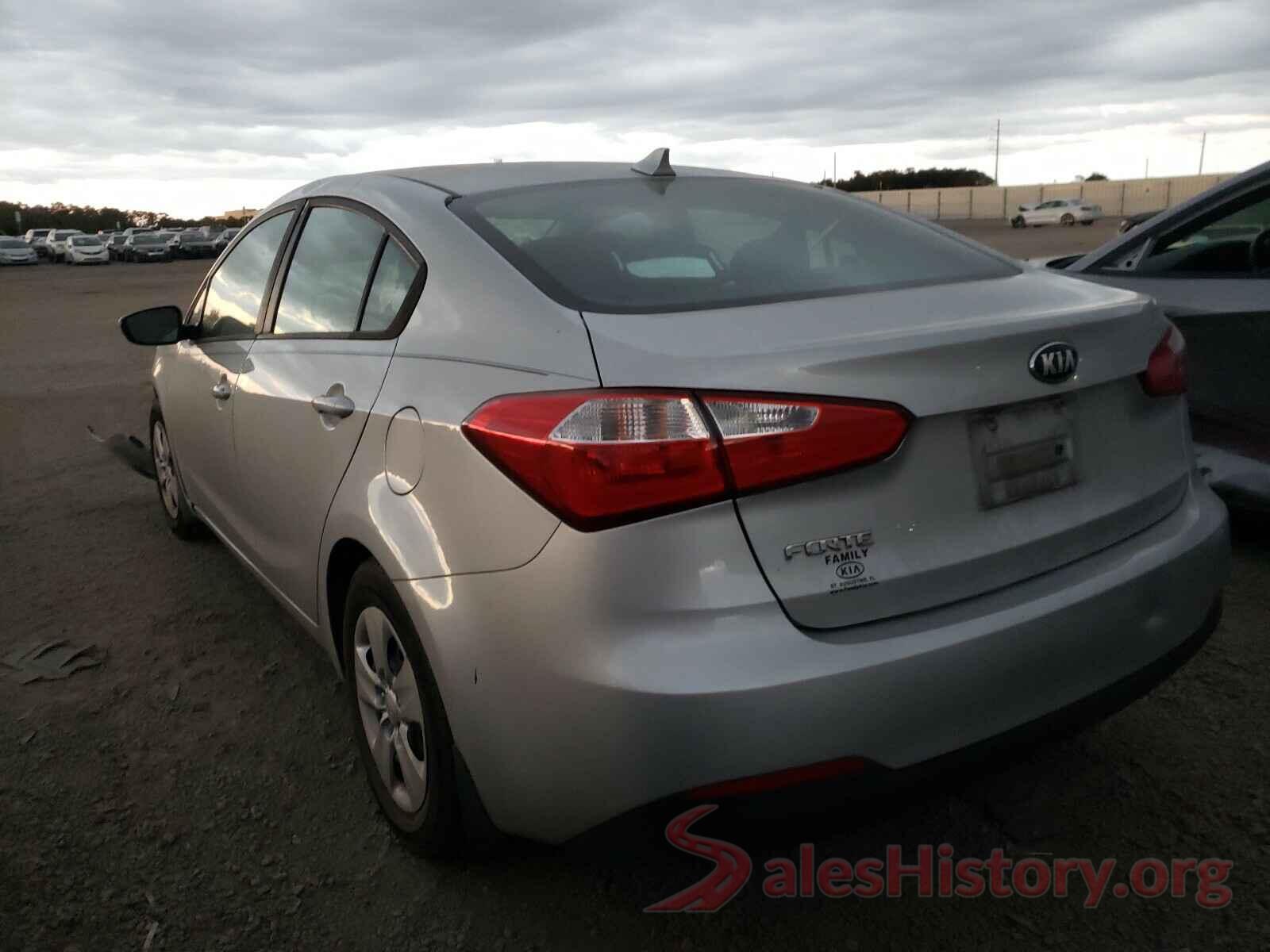 KNAFK4A60G5587387 2016 KIA FORTE