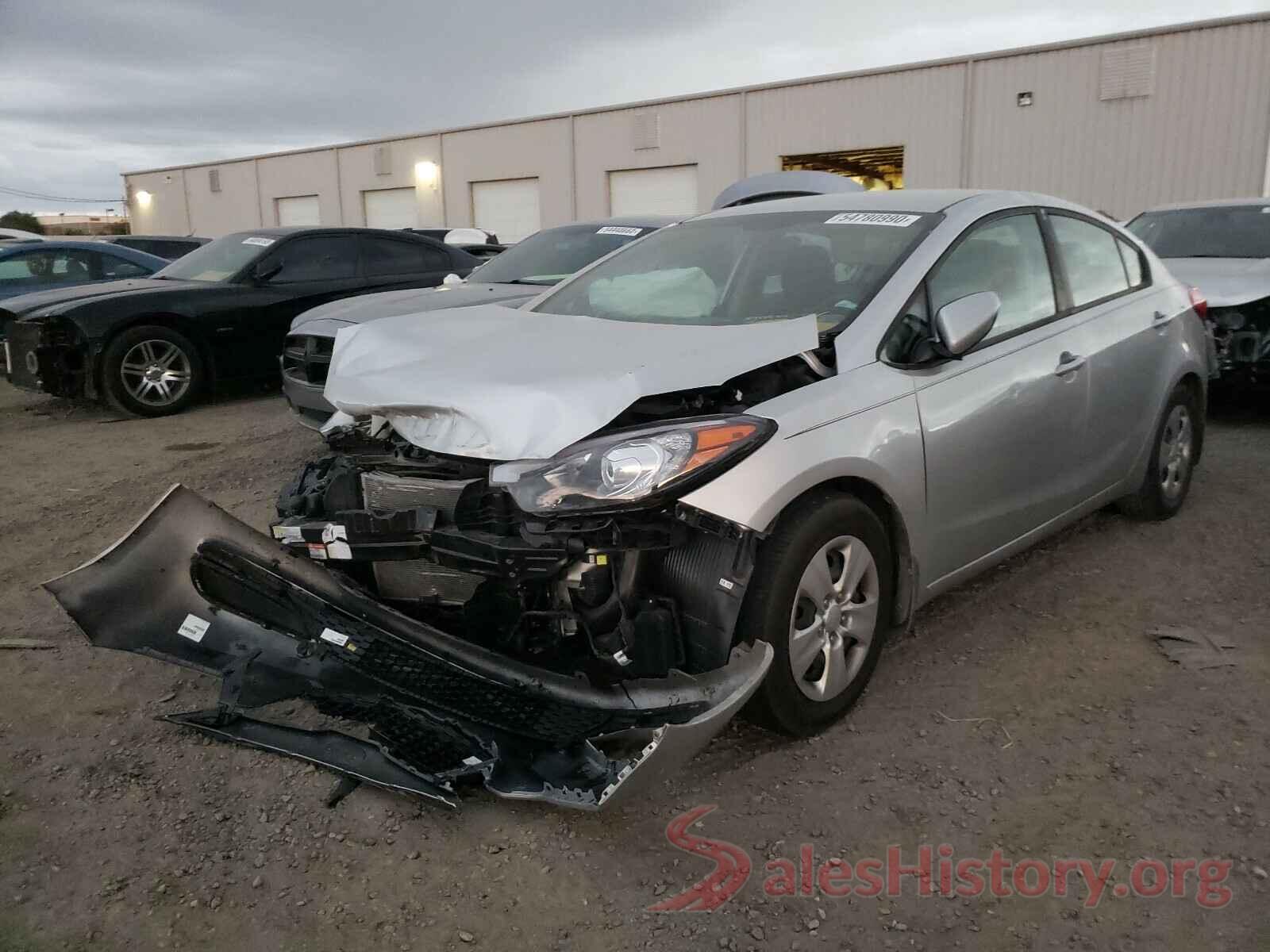 KNAFK4A60G5587387 2016 KIA FORTE