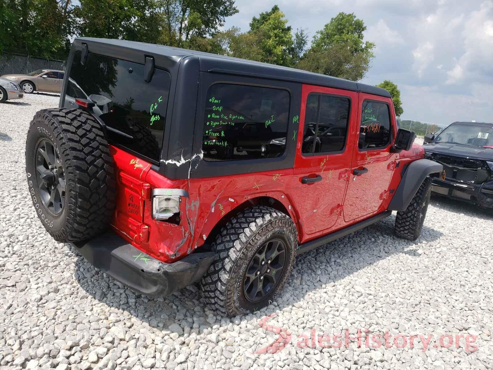 1C4HJXDN7LW310579 2020 JEEP WRANGLER