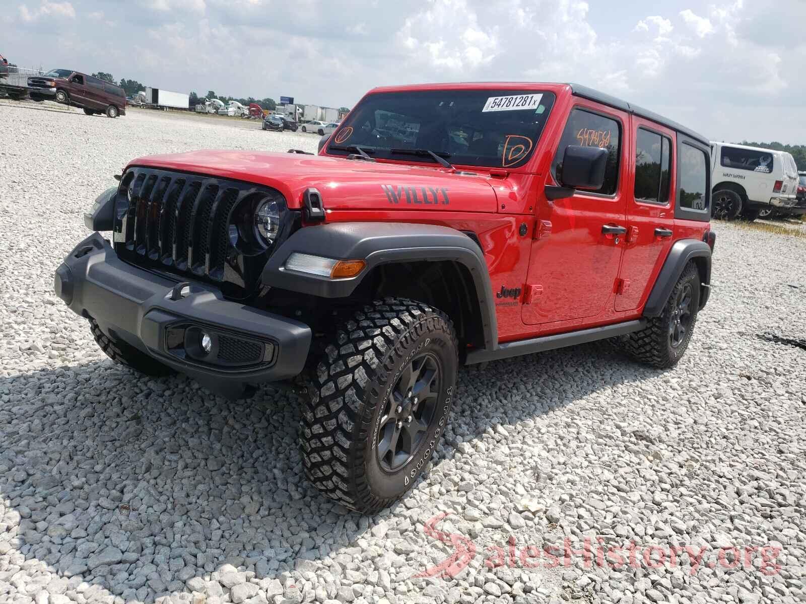 1C4HJXDN7LW310579 2020 JEEP WRANGLER