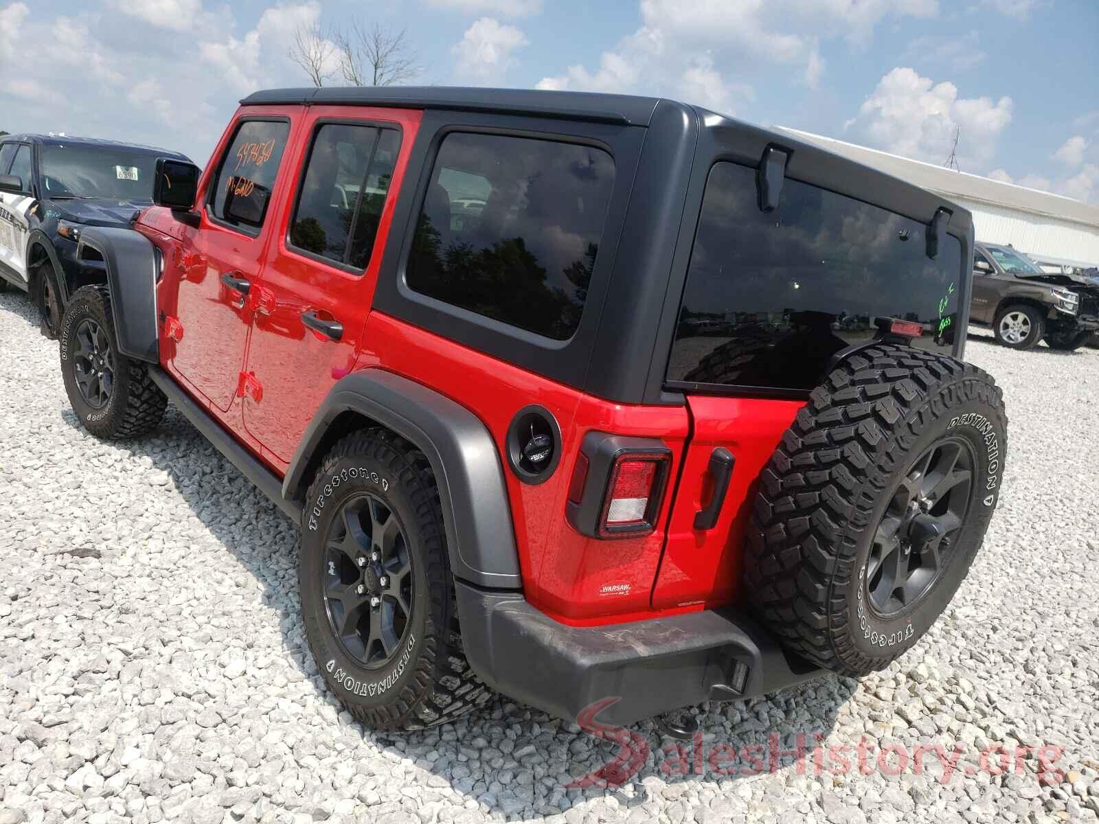 1C4HJXDN7LW310579 2020 JEEP WRANGLER