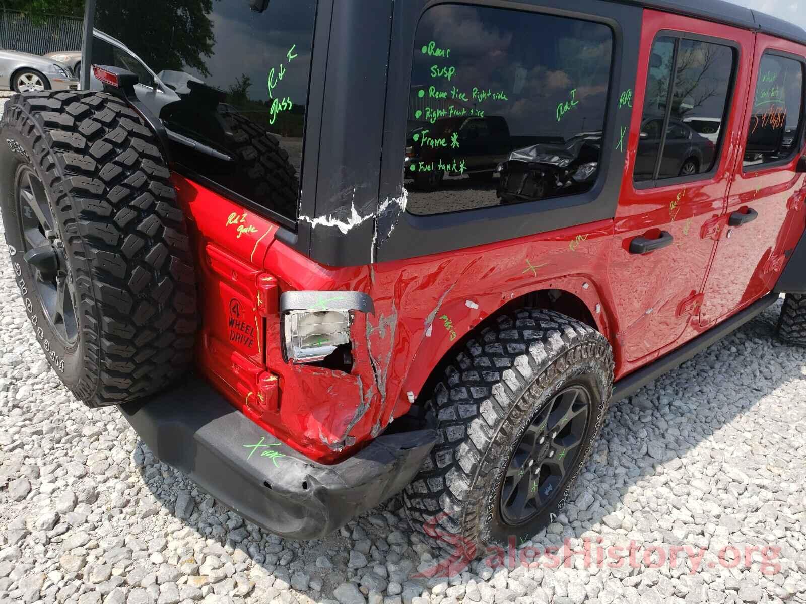 1C4HJXDN7LW310579 2020 JEEP WRANGLER