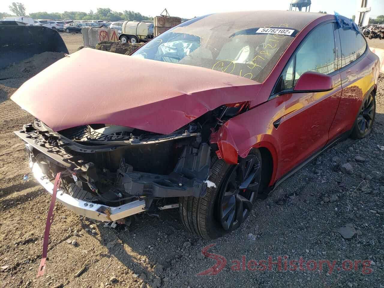 7SAXCBE66NF342742 2022 TESLA MODEL X