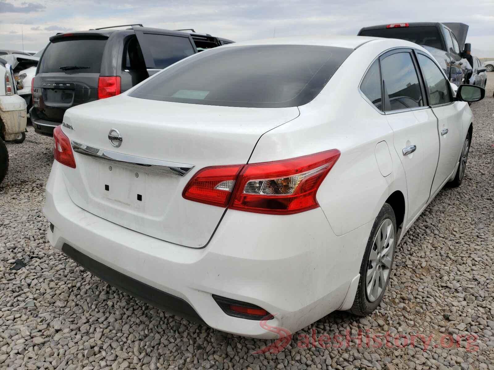 3N1AB7AP6KY334001 2019 NISSAN SENTRA