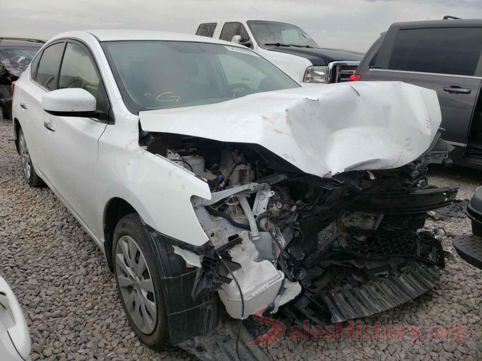 3N1AB7AP6KY334001 2019 NISSAN SENTRA