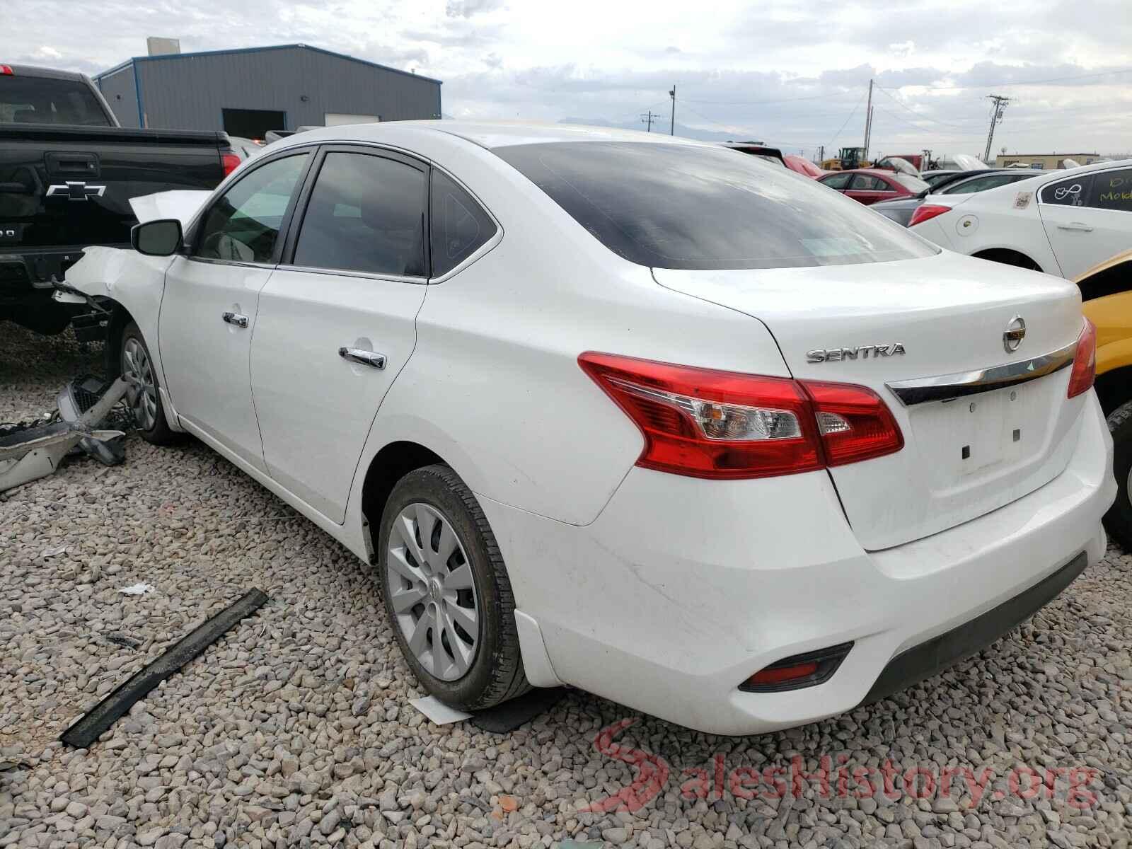 3N1AB7AP6KY334001 2019 NISSAN SENTRA