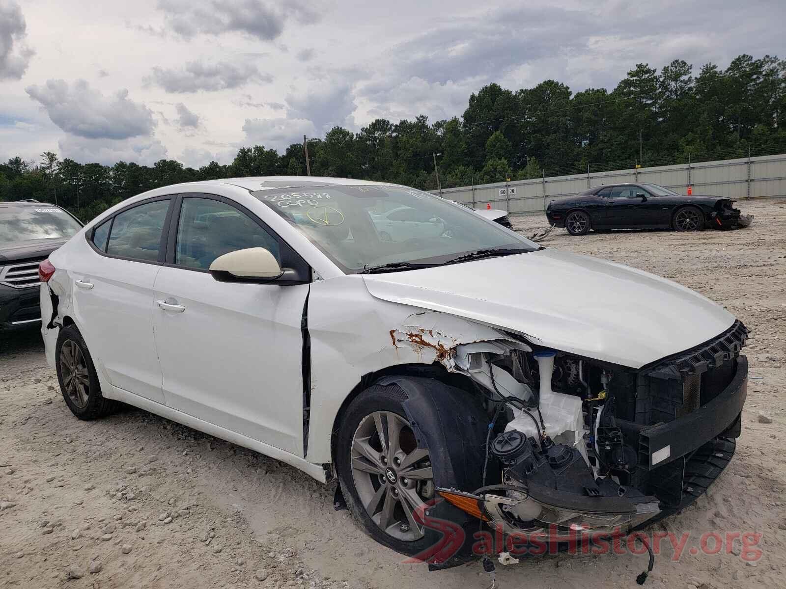 5NPD84LF6HH066570 2017 HYUNDAI ELANTRA