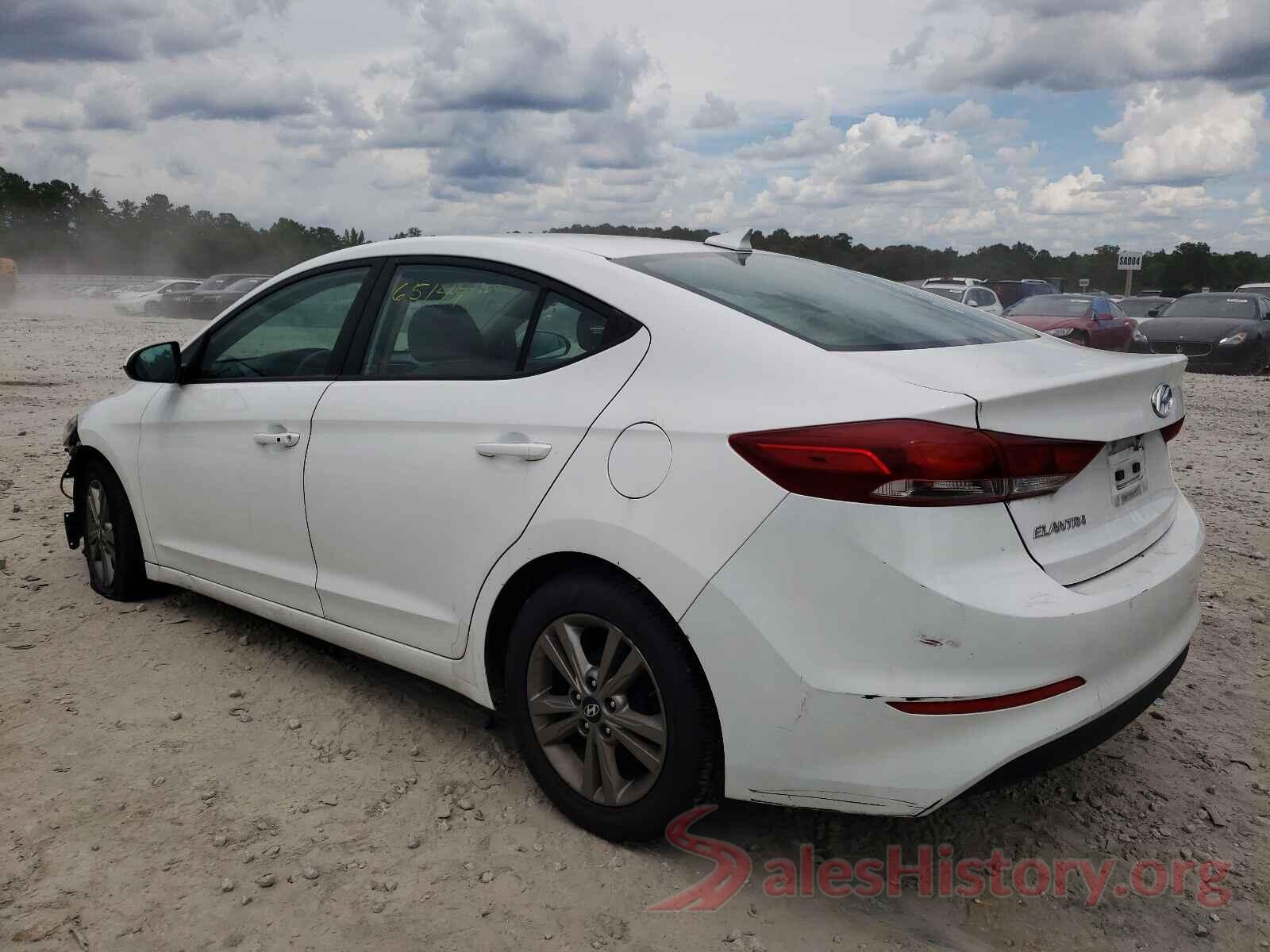 5NPD84LF6HH066570 2017 HYUNDAI ELANTRA