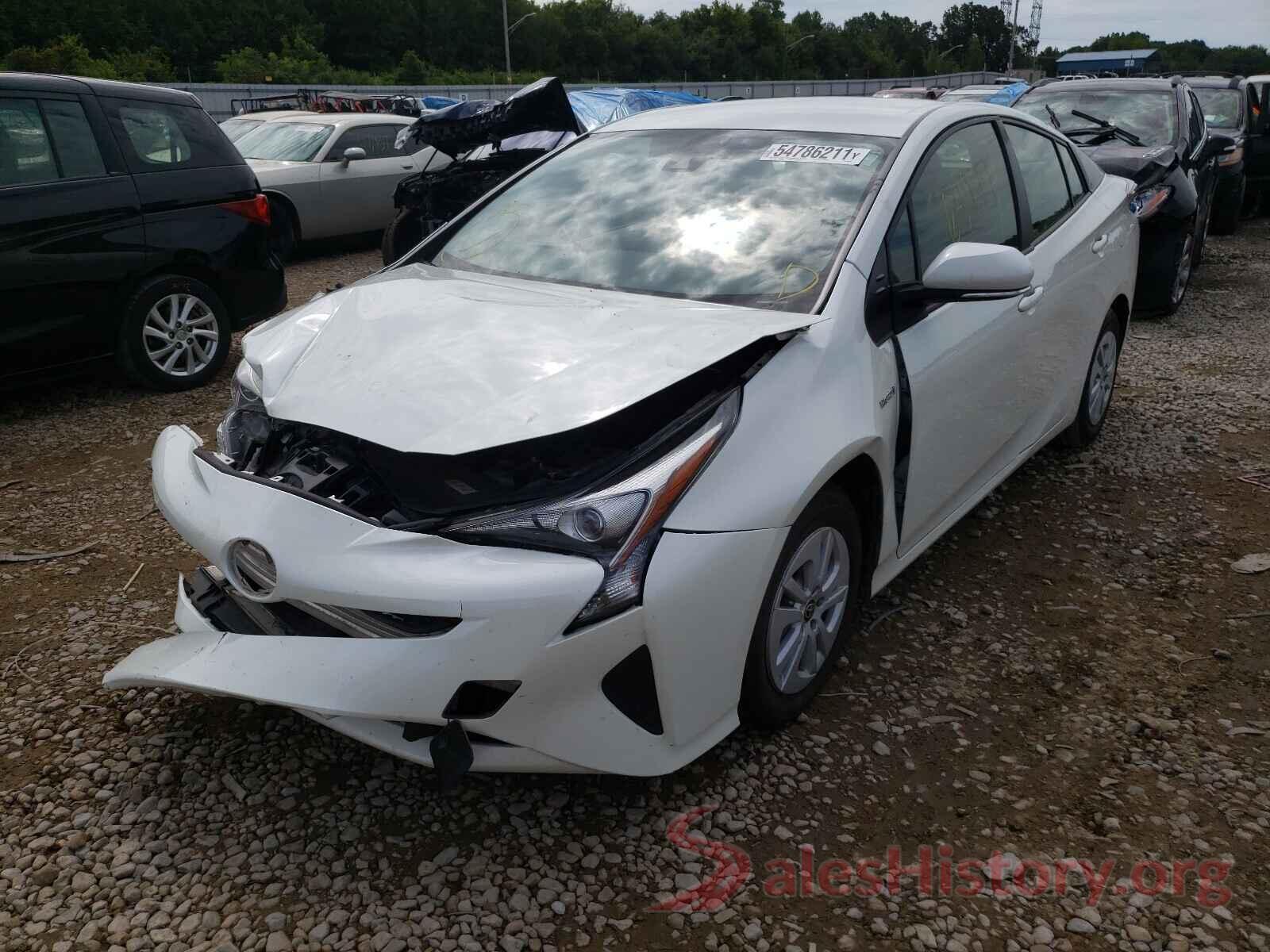 JTDKBRFU2H3031553 2017 TOYOTA PRIUS