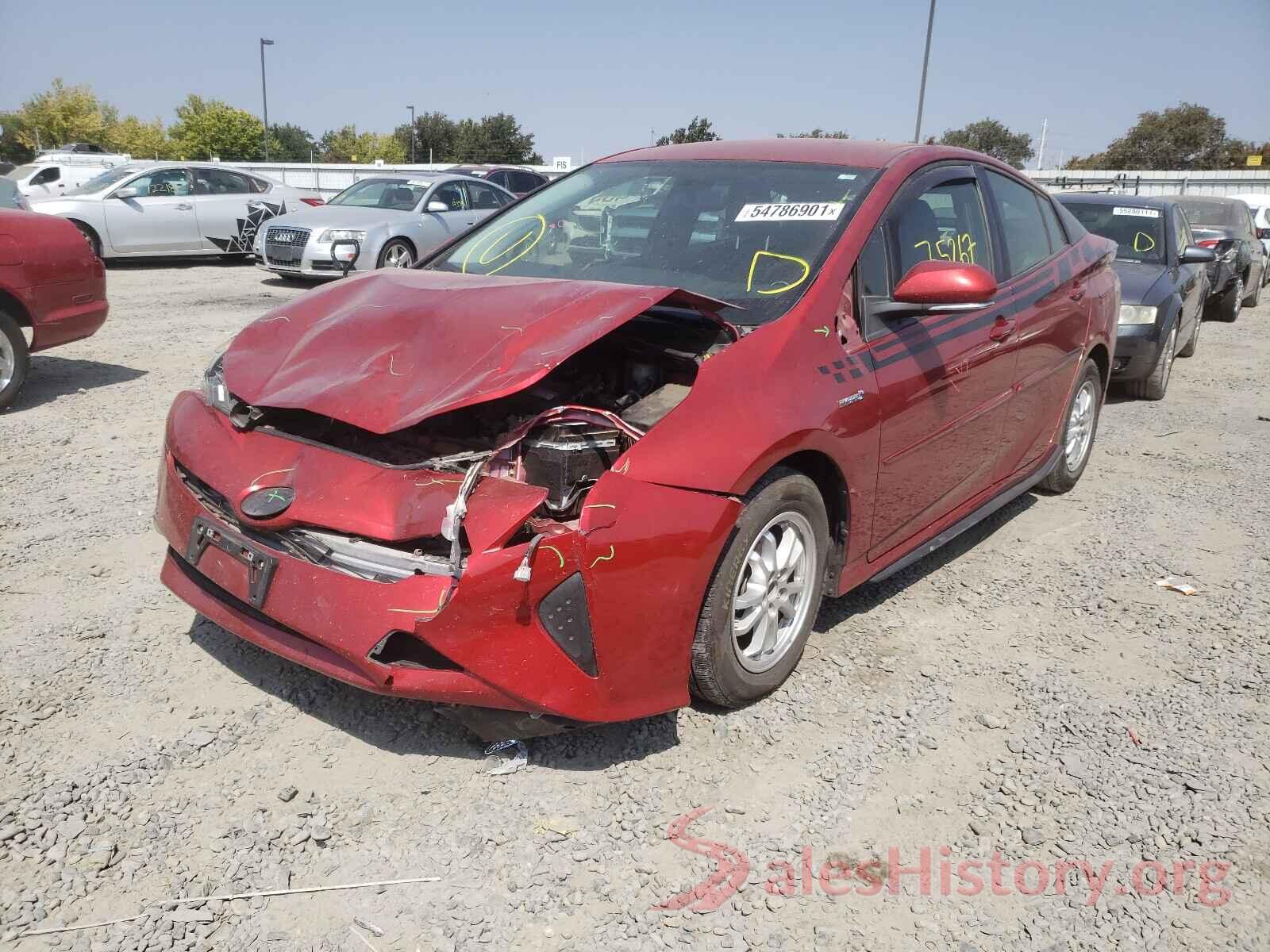 JTDKBRFU5G3519426 2016 TOYOTA PRIUS