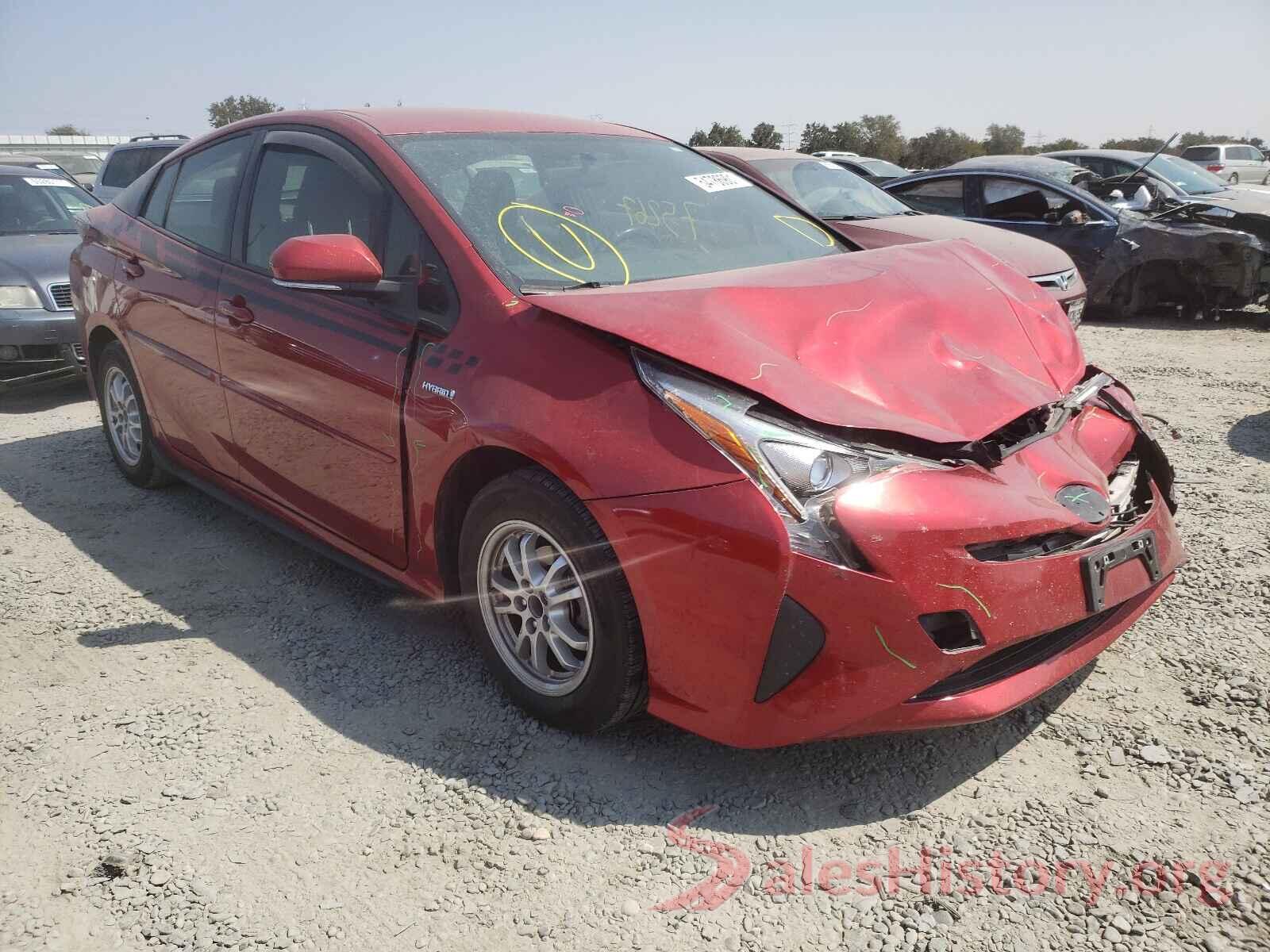 JTDKBRFU5G3519426 2016 TOYOTA PRIUS